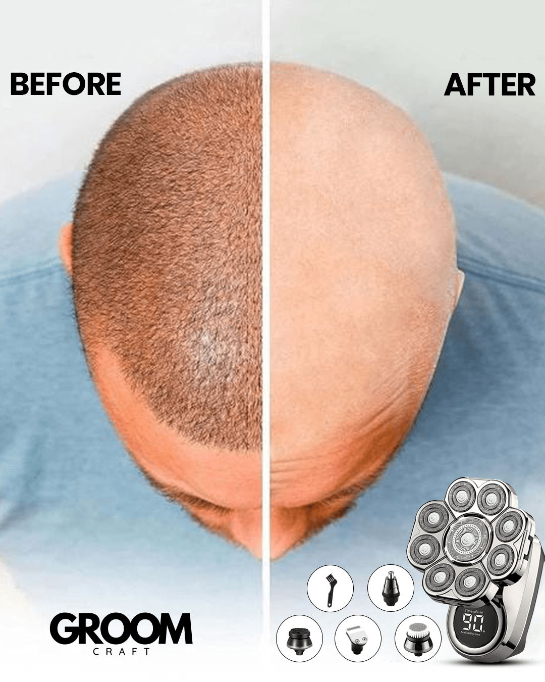 Why Wait 15 Minutes? 9 Blades Cut That Down to 90 Seconds - Groom Craft