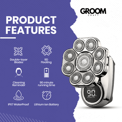 Why Waste 15 Minutes: 9 Blades Cut That Down to 90 Seconds - Groom Craft